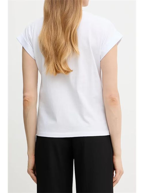 Twinset T-shirt in cotone con logo TWINSET | TT2044/00001